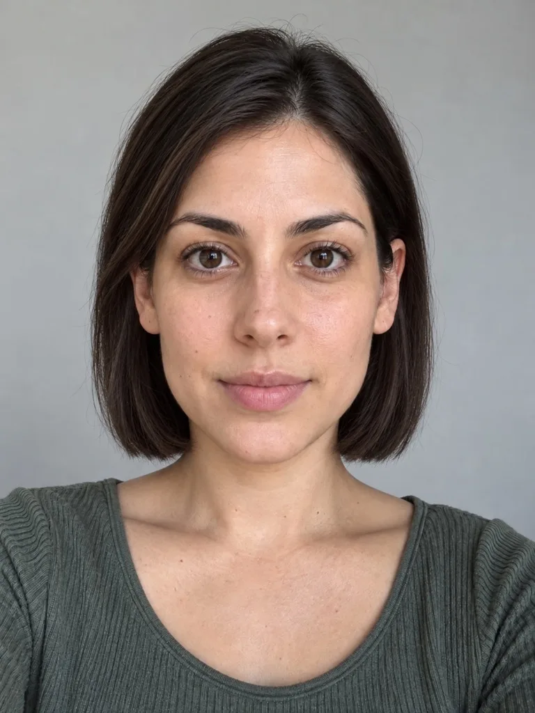 Your photo with the hairstyle: Sleek blunt bob