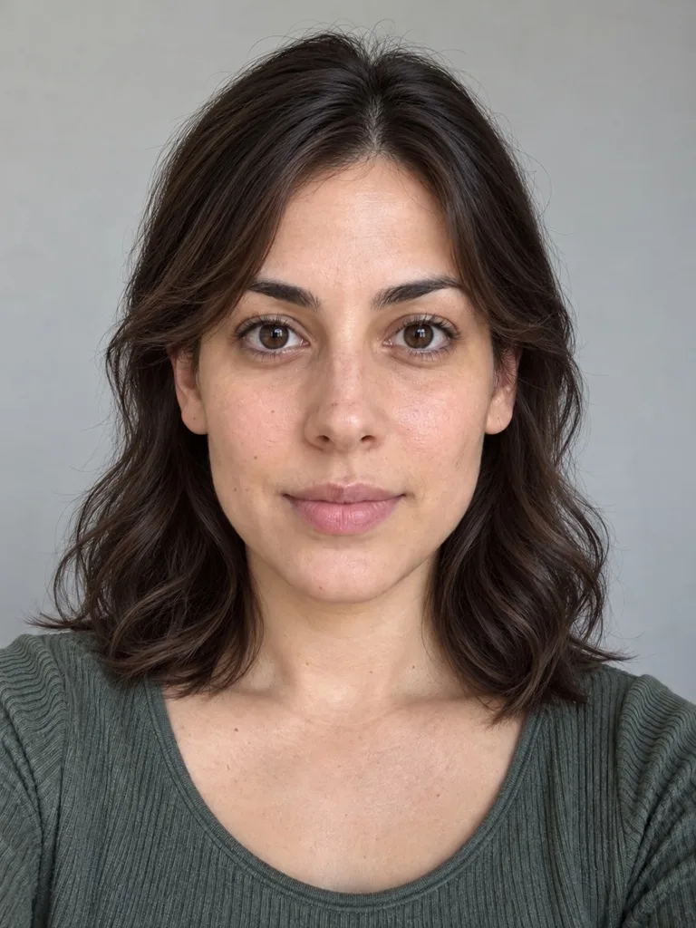 Your photo with the hairstyle: Soft layers with a curtain fringe